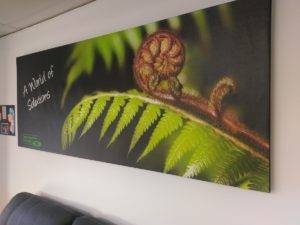 Digital print on canvas