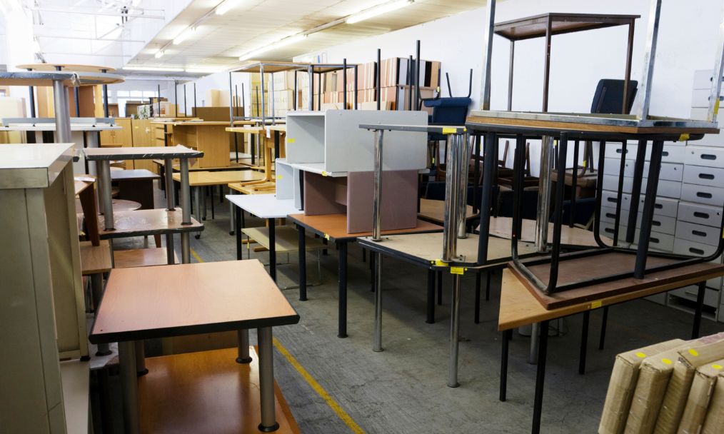 recycled furniture for office sustainability